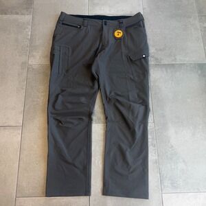 NWT Truewerk Gray Performance Workwear Technical Cargo Pants Mens 42x32